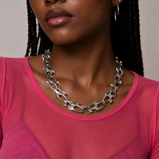Cyber Angel Necklace - Short