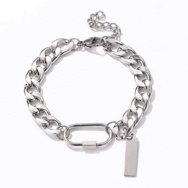 miansai Vesper Chain Bracelet Mサイズ Vesper – Stainless Steel Lock Chain Bracelet – Frankie and June