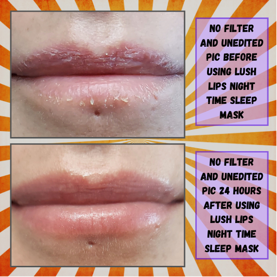 Lush Lips Night Time Sleep Mask