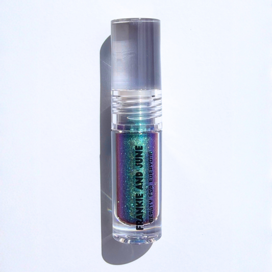 Moon Beam - Blue-Purple-Sheer Brown Multichrome Liquid Eyeshadow