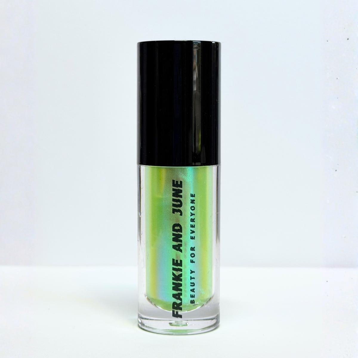 Quantum Shift - Lime Green-Blue-Lavender Iridescent Lip Gloss