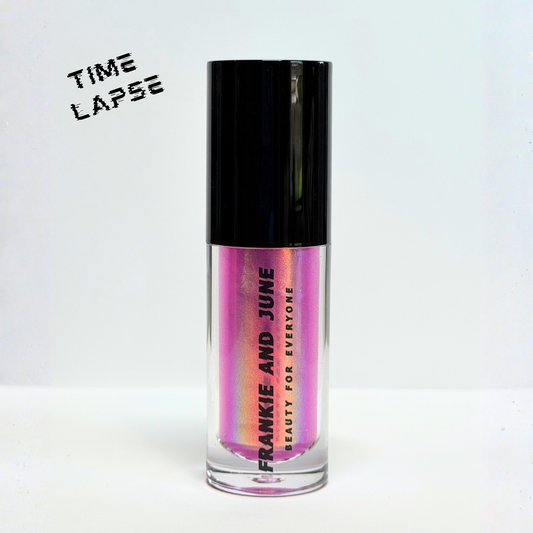 Time Lapse - Orange-Peach-Greenish Gold Iridescent Lip Gloss
