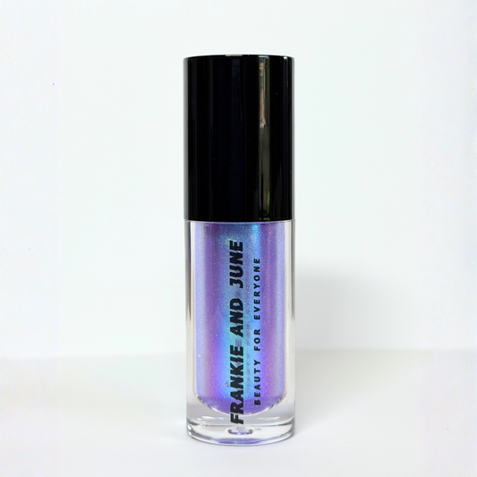 Aquarius Rising - Aqua Blue-Purple Iridescent Lip Gloss