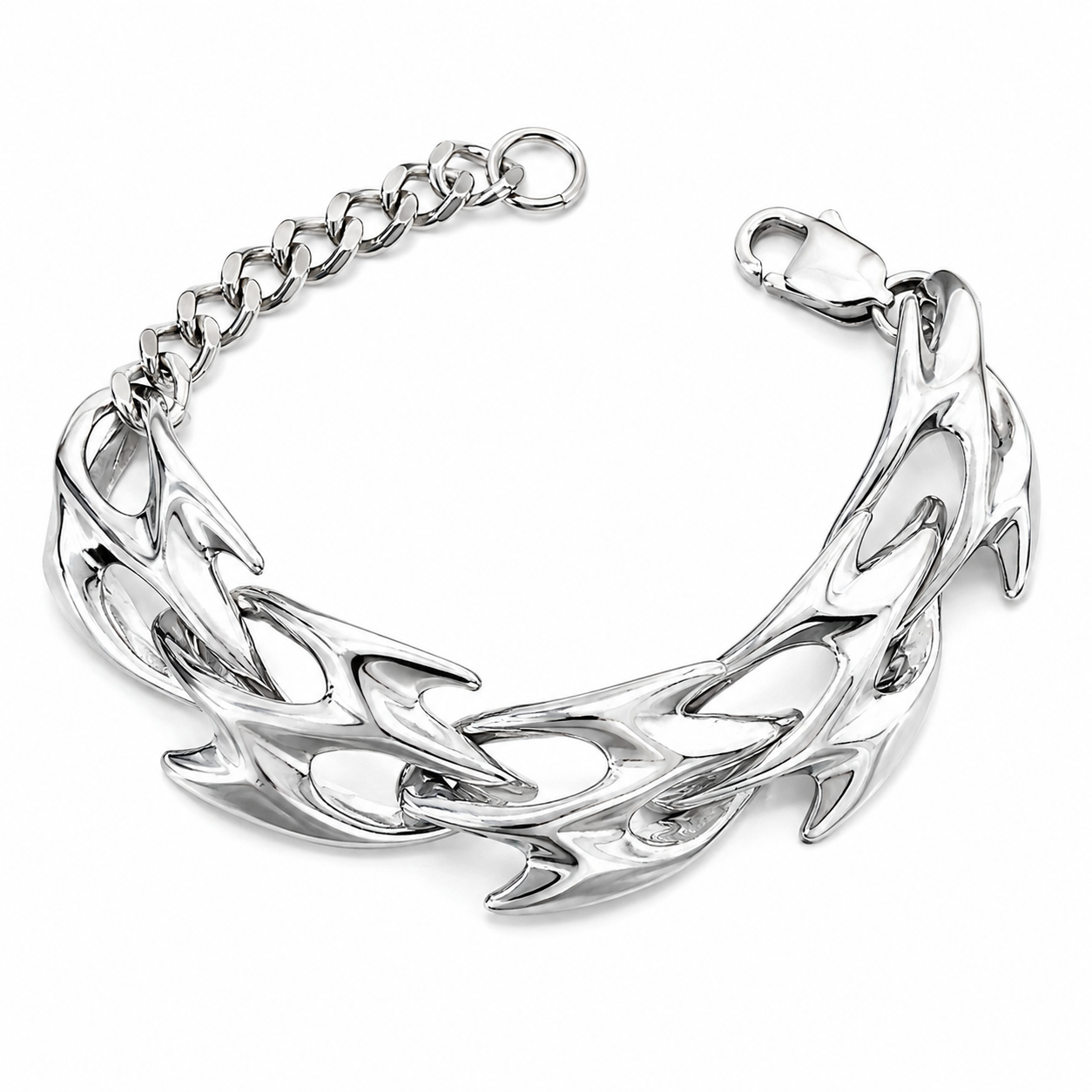 Cyber Angel Stainless Steel Bracelet
