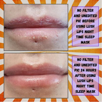 Lush Lips Night Time Sleep Mask