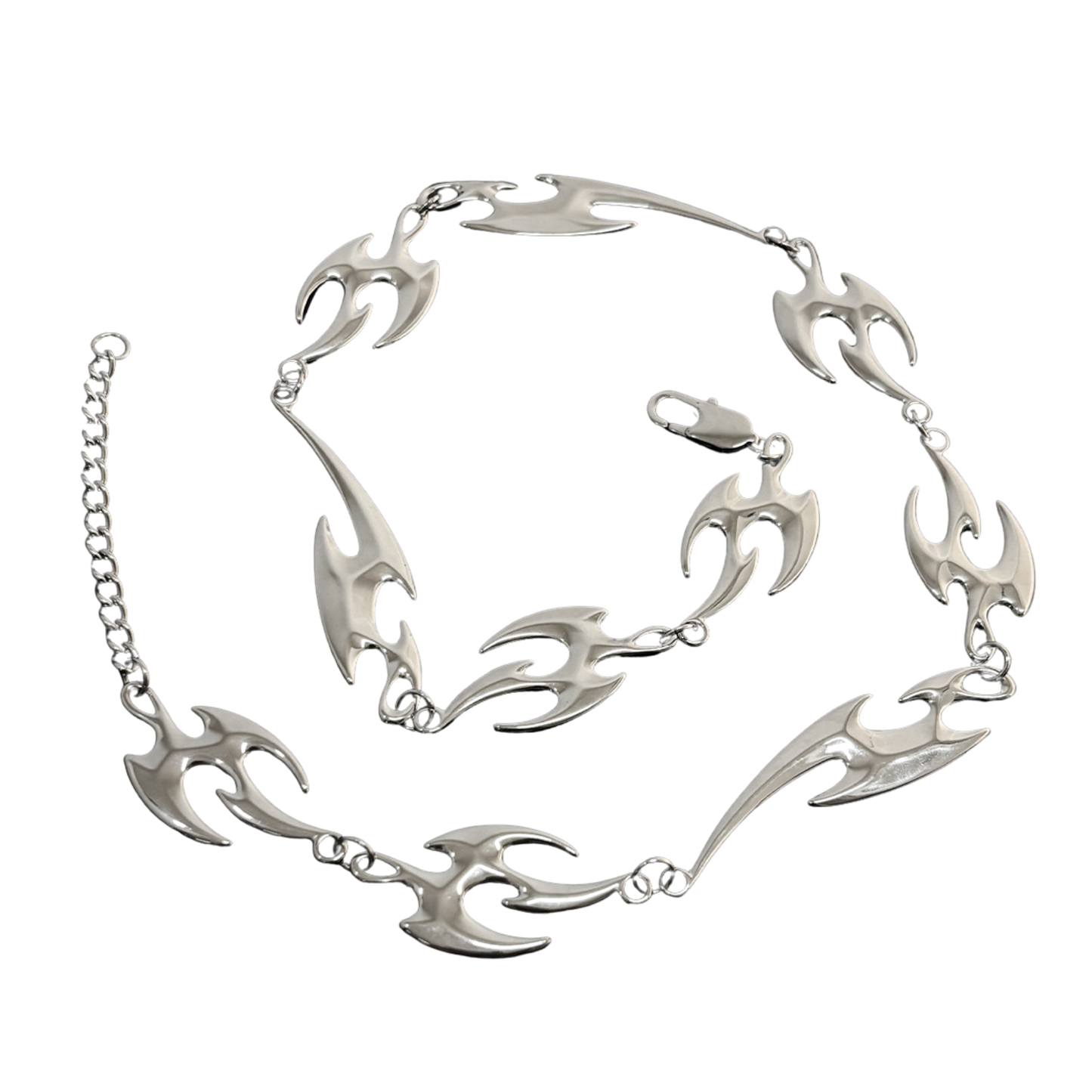 Arclight – Stainless Steel Blade Link Necklace